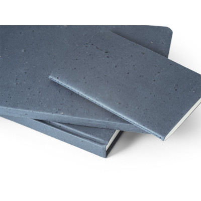 COFFEEPAD SEMI-RIGID. A5 notepad with semi-rigid cover made from coffee husk waste (65)